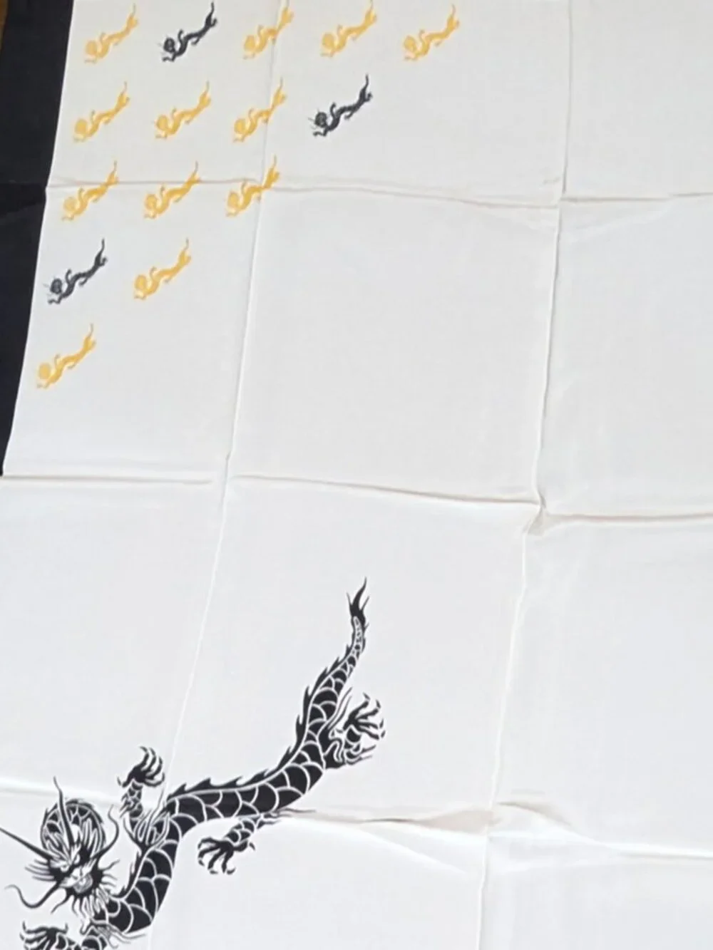Silk dragon scarf - Son of Heaven